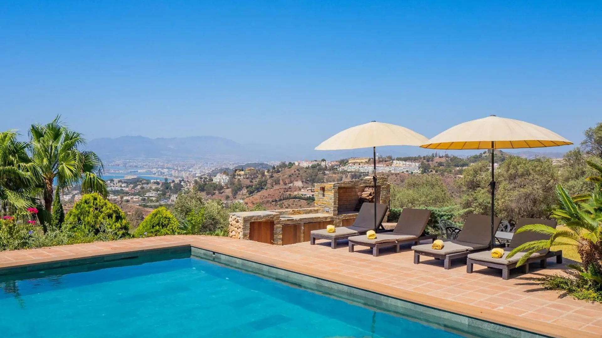 Cubo'S Mountain Bayview Luxury Villa Malaga Spain